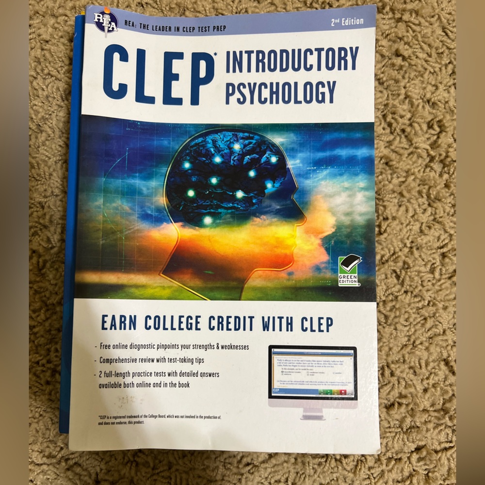 CLEP Introductory Psychology Book